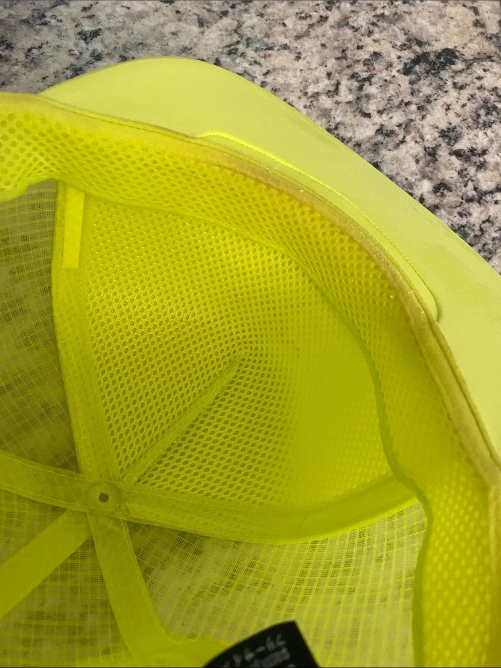 Arc'teryx bird word Neon Yellow Trucker Hat